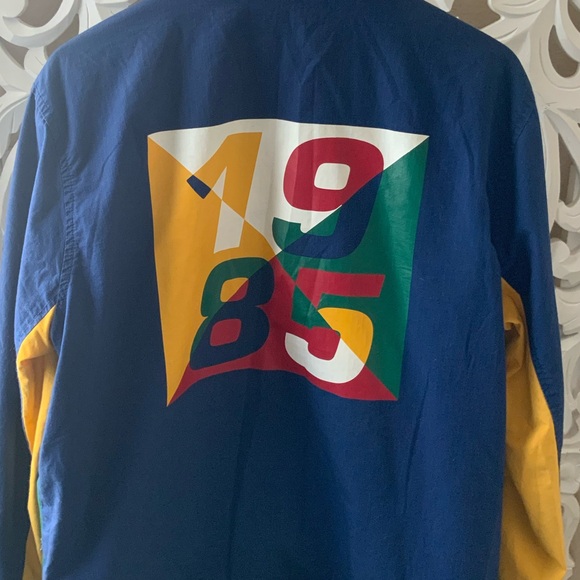 Tommy Jeans Retro Block Anorak Jacket size medium - Picture 6 of 8